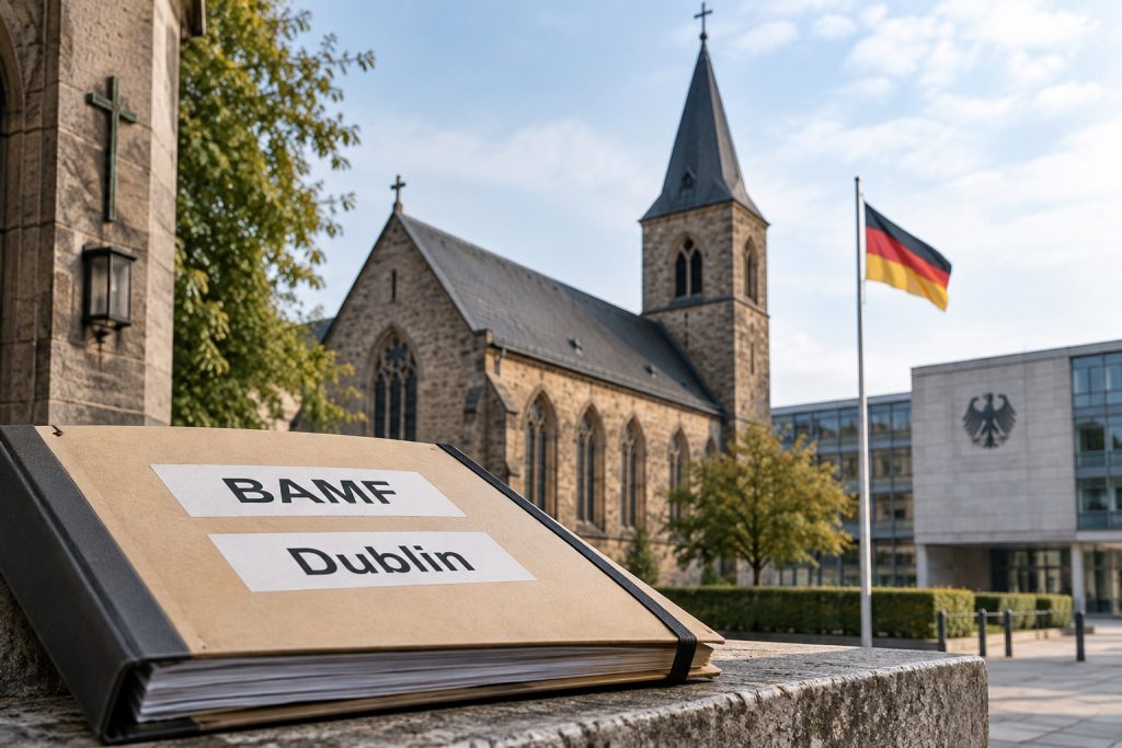 اللجوء الكنسي Kirchenasyl وإجراءات BAMF ودبلن في ألمانيا 2026